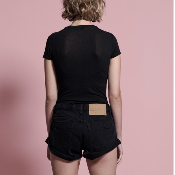 NWOT One Teaspoon denim shorts - Picture 3 of 6